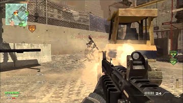 MW3 Longshot with a knife
