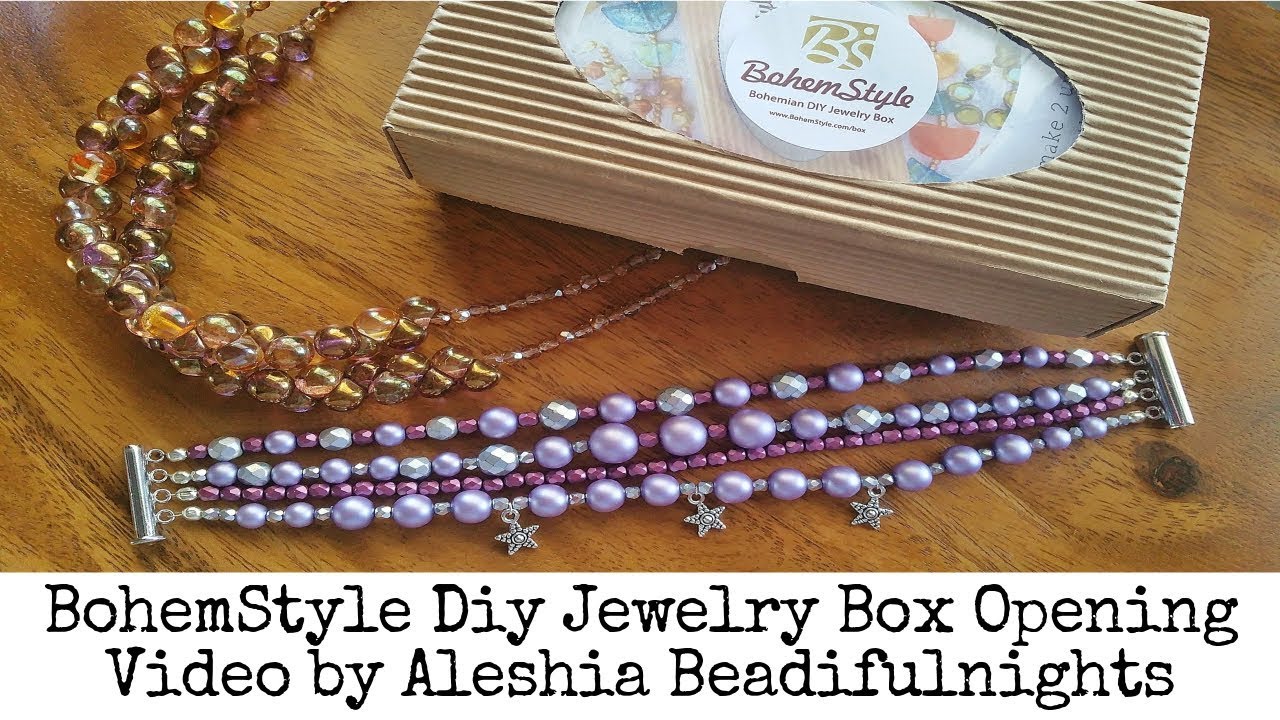 BohemStyle Diy Jewelry Box Opening YouTube