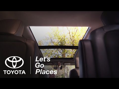 Panoramic Moonroof and Power Cover | 2014 Highlander | Toyota - Panoramic Moonroof and Power Cover | 2014 Highlander | Toyota