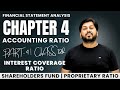 Interest Coverage Ratio | Shareholders Fund | Proprietary Ratio | Practical Questions | Part 4