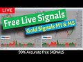 Gold Live Scalping Signals - XAUUSD M1 &amp; M5 Timeframe | High Accuracy Signals Almost No Risk