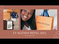 LV UNBOXING | AGENDA REFILL 2021