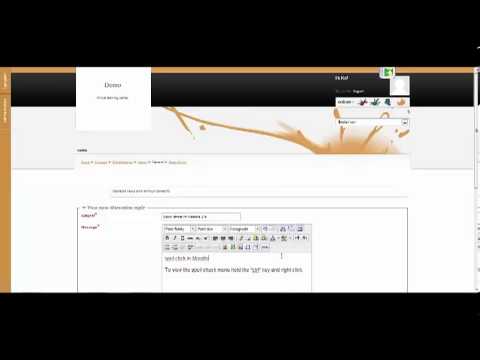 Quick Tip: How to Spell Check in Moodle 2.5