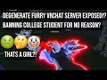 VRChat: Degen Furry's ban college student for no reason?!
