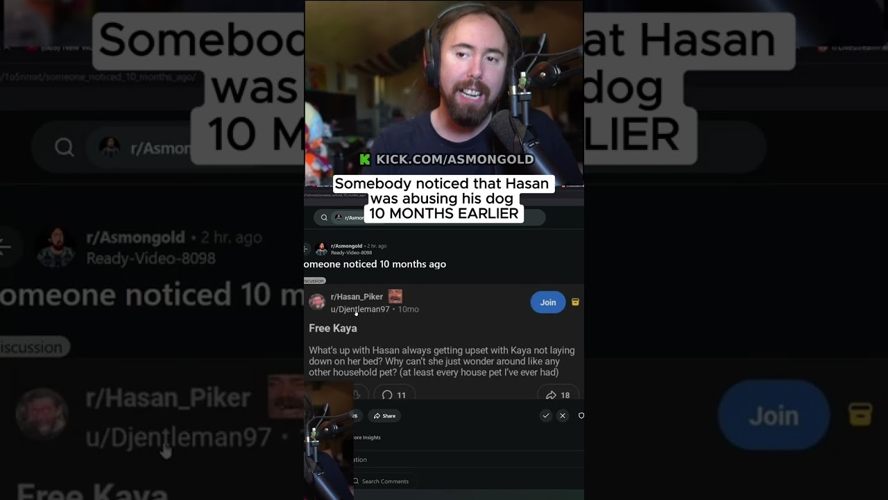 Кто-то заметил издевательства Хасана над собакой 10 МЕСЯЦЕВ НАЗАД