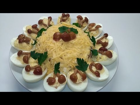 Салат-закуска яичный с
