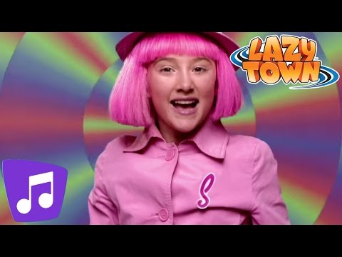 Lazy Town |  Man On A Mission Music Video