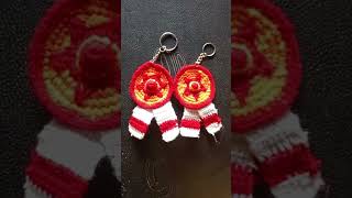 Crochet Jaapi Gamusa Keychain