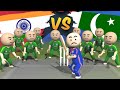 3d anim comedy  ceicket  india vs pakistan  world cup t20  first match