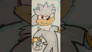 movie style of silver the hedgehog design
