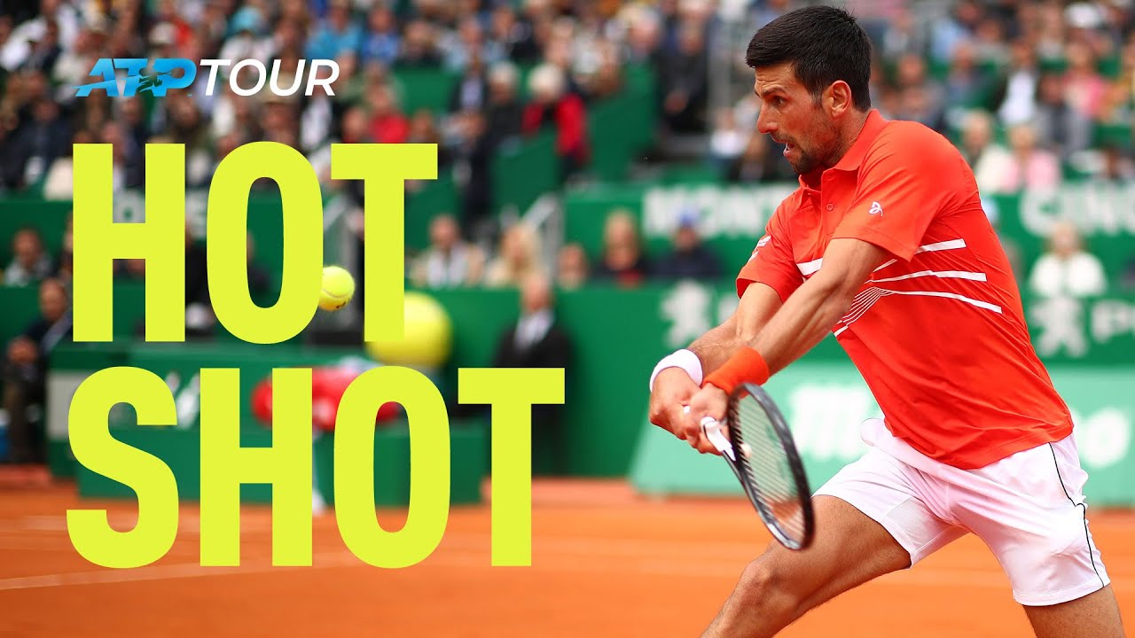 Hot Shot: Djokovic Strikes Huge Backhand Winner At Monte-Carlo 2019