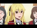 Kakegurui episode 7 meari saotome is nice to her bully