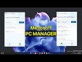 Microsoft pc manager  new app on windows