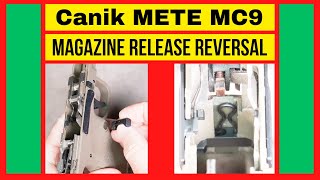 Canik Mete Mc9 Magazine Release Reversal For Left Handed Shooters. Dont Do It Watch This First