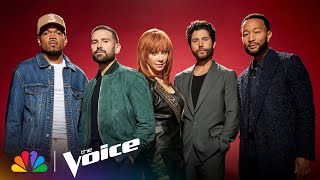 Reba, John, Chance and Dan + Shay Give a Sneak Peek at the Top 12 | The Voice | NBC