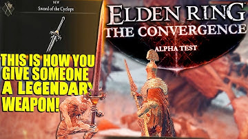 NEW Legendary Weapon & NUKE Level Spell - The ER Convergence Mod PART 17