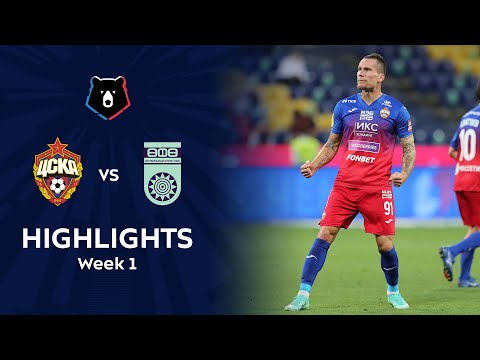 CSKA Moscow Ufa Goals And Highlights