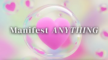 Guided Meditation Manifesting Anything | Pink Bubble Technique 🫧