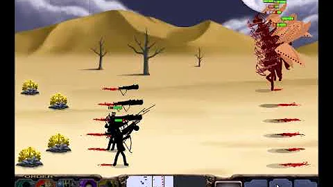 Stick Empires - 10 Archidons VS 10 Flying Crossbowman