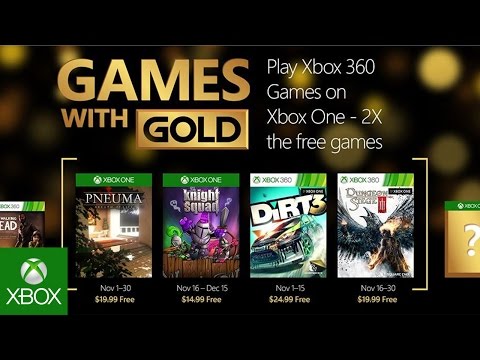Double your Games with Gold in November
