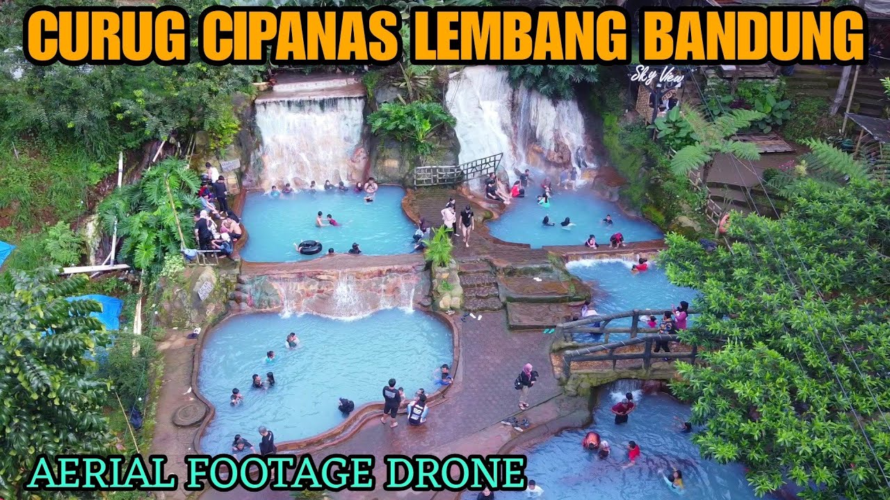 CURUG CIPANAS LEMBANG BANDUNG | AERIAL FOOTAGE DRONE