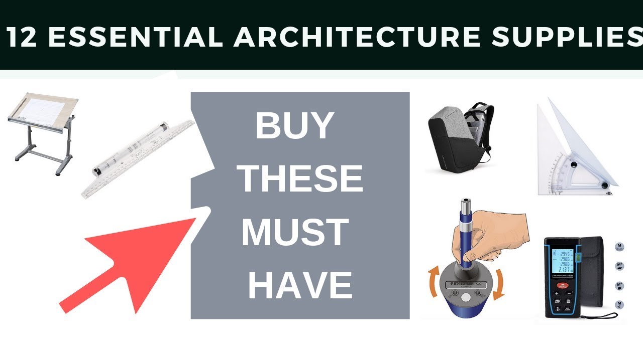 Essential Architecture Supplies That You Can Buy Online 
