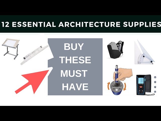 Essential Architecture Supplies That You Can Buy Online 