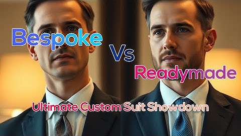 Bespoke vs  Off the Rack | The Ultimate Custom Suit Showdown!