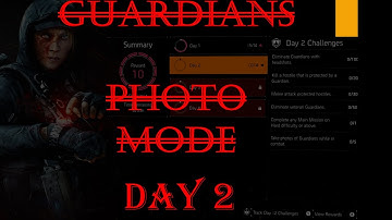 DIVISION 2 | GUARDIANS PHOTO WHILE IN COMBAT X5 |