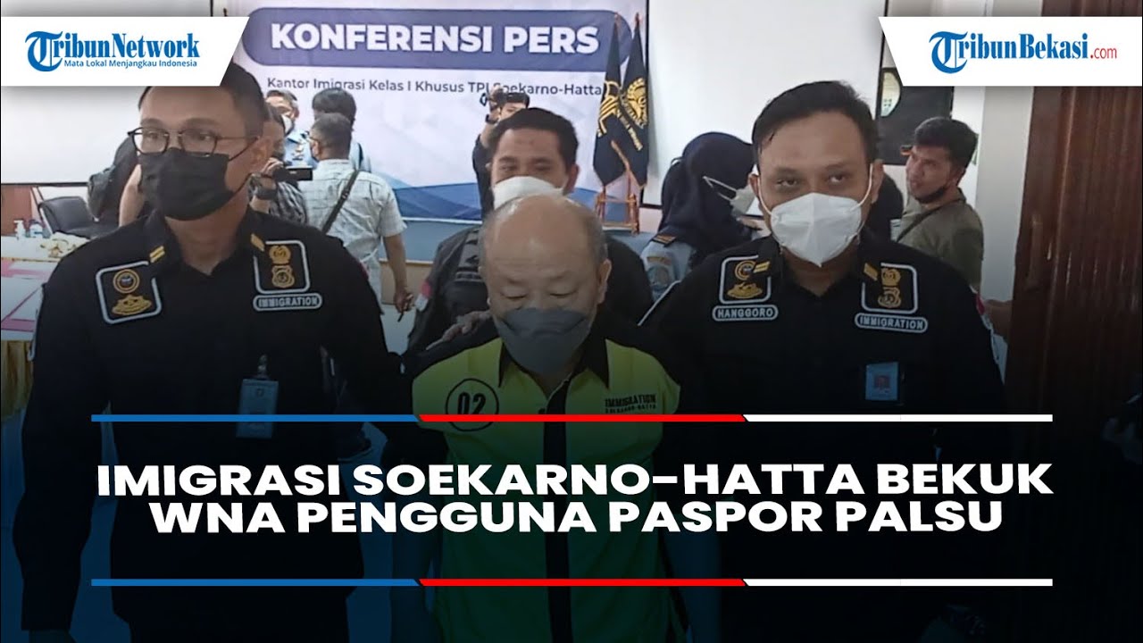 Imigrasi Soekarno-Hatta Bekuk Warga Negara Asing Pengguna Paspor Palsu