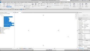 2  Hướng dẫn tạo cây thư mục trong Revit Structure