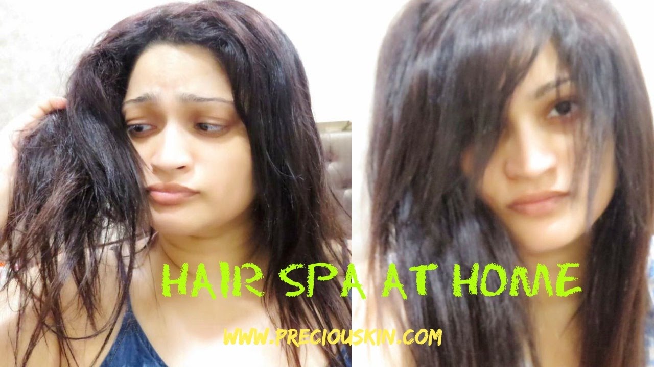 HOW TO Do a Super HAIR SPA at HOME | DIY | My Last Video for 2016 | -  YouTube