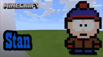 Minecraft: Pixel Art Tutorial and Showcase: Stan (South Park)