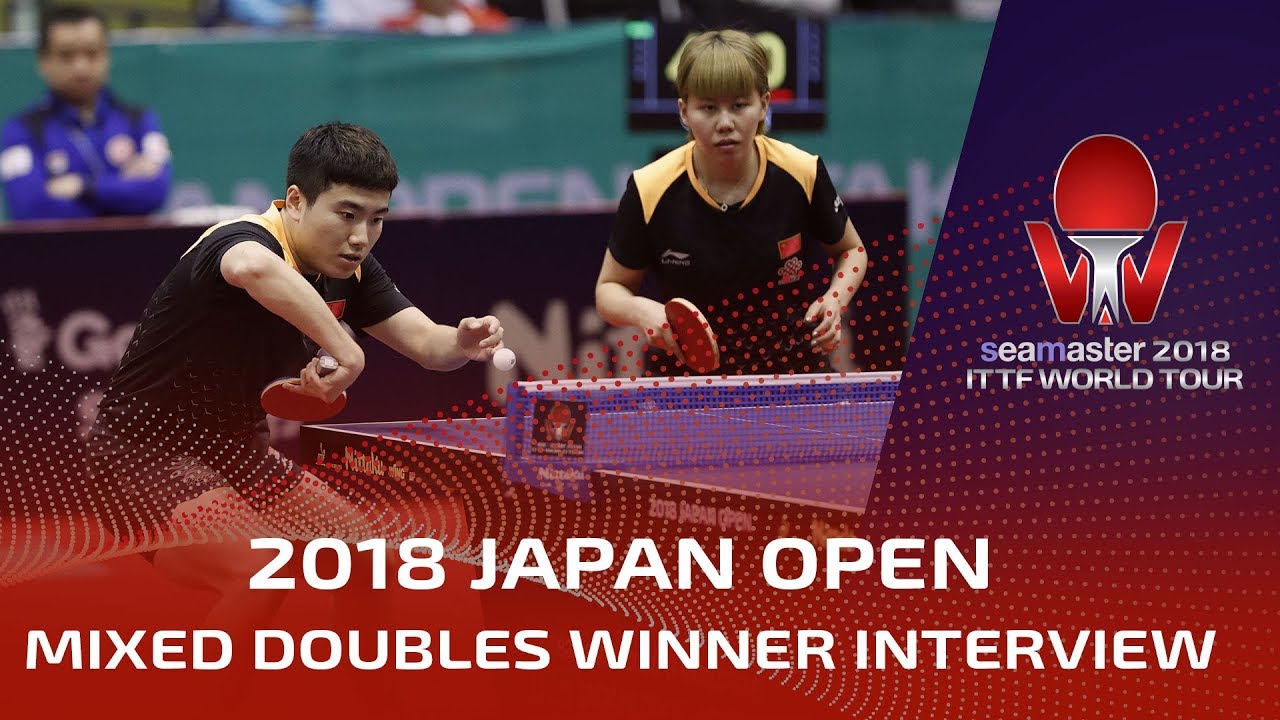 2018 Japan Open I Mixed Doubles Champion Interview