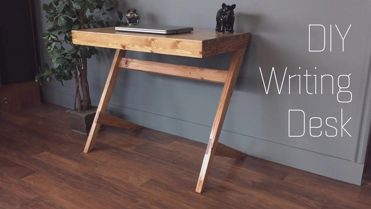 Featured image of post Cheap Diy Writing Desk / This desk looks like it might be a little more complex to build and maybe on the higher end of a budget, but it is still gorgeous.