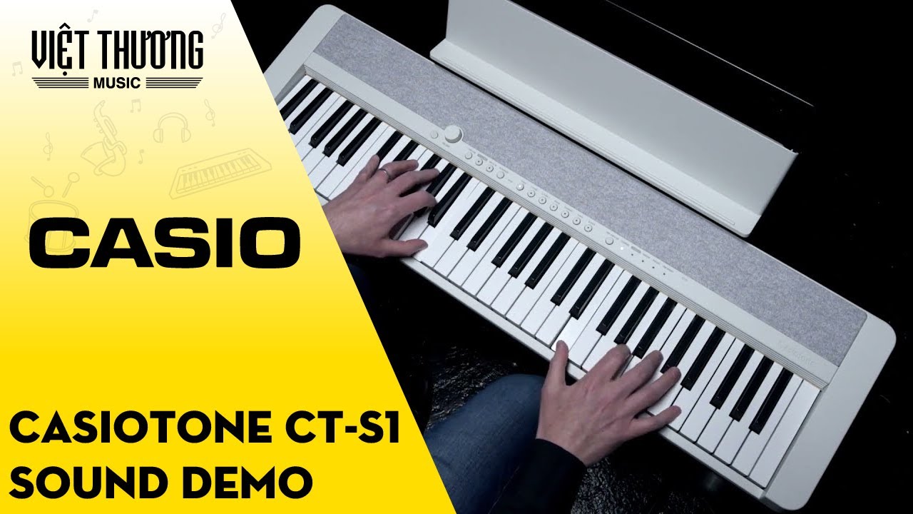 Casiotone CT-S1 Sound Demo | CASIO | VIỆT THƯƠNG MUSIC - YouTube