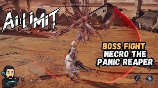 AI LIMIT Gameplay - Boss Fight - Necro the Panic Reaper [no commentary]