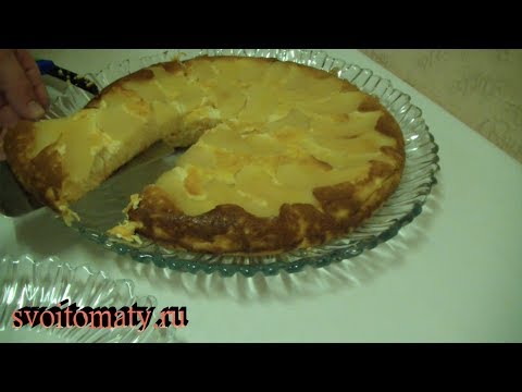 Творожная запеканка с морковью и яблоком