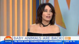 Suze DeMarchi (Baby Animals) Today Extra interview Sep 2016 chords