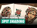 How to improve your tattoo flash learn spit shading