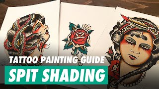 How to IMPROVE your Tattoo Flash [Learn Spit Shading]