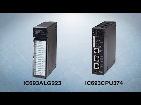 GE Fanuc Test  IC693ALG233 and IC693CPU374