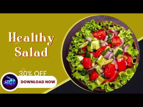 Organic Food Zone Intro Promo Video Best Meal Intro Outro Video Editor Natural Food Introz