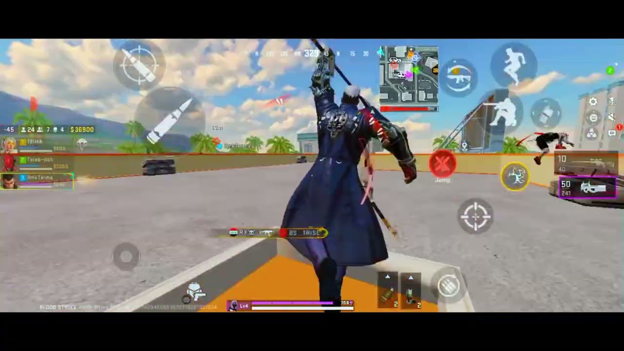 Blood strike mobile gameplay #youtubehomepage