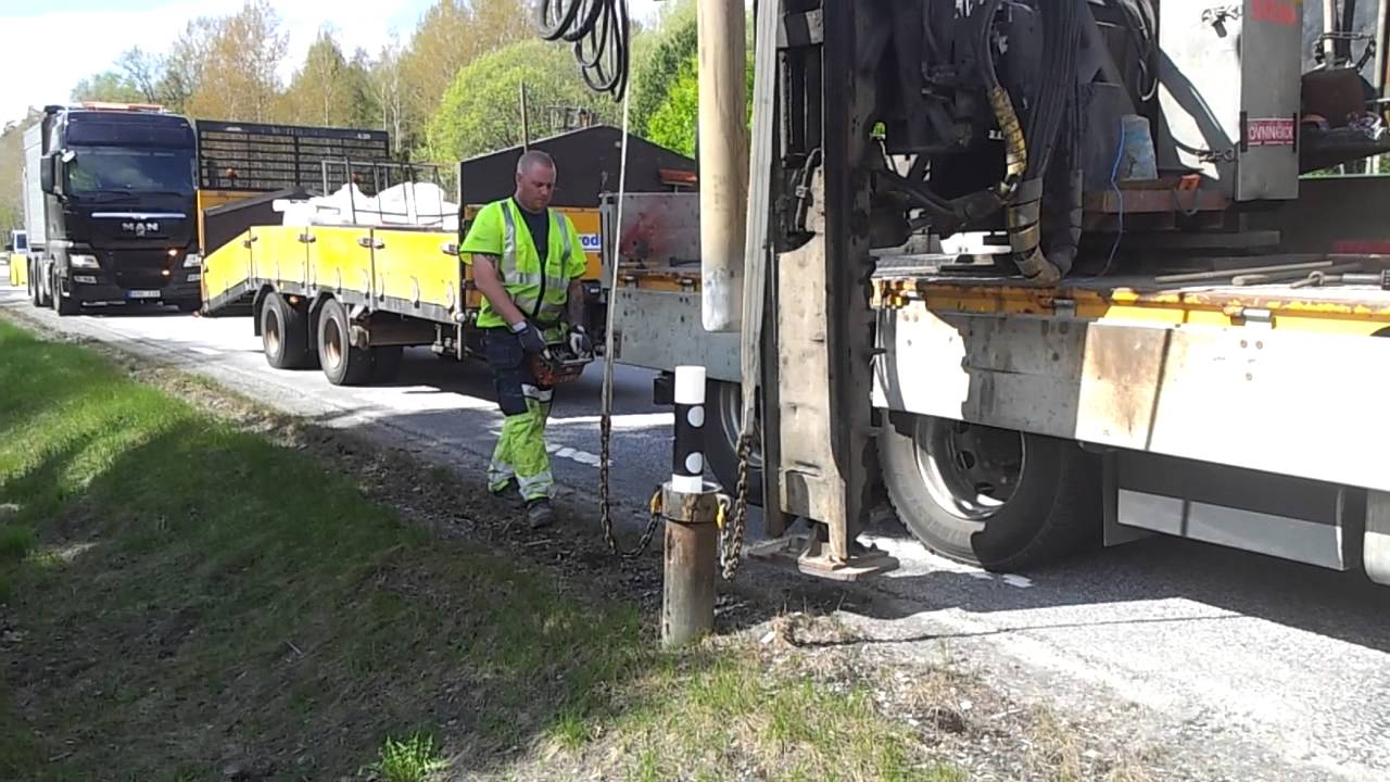 Slagbil Svevia Täby