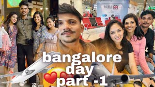 Bangalore Day Part - 1 ✈️ | First Flight Experience 🤣 | Lots Of Fun ❤️🤣