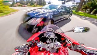 BIKERS HAVING WORSE DAY EVER | DANGEROUS & CRAZY MOTORCYCLE MOMENTS 2024 #45