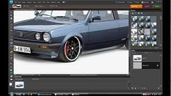 Photoshop Virtual Car Tuning 