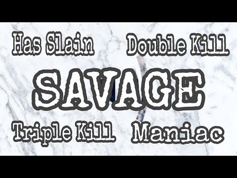 Mobile Legend Sound Effect Kills!! Has Slain - Double Kill - Triple Kill - Maniac - Savage!!