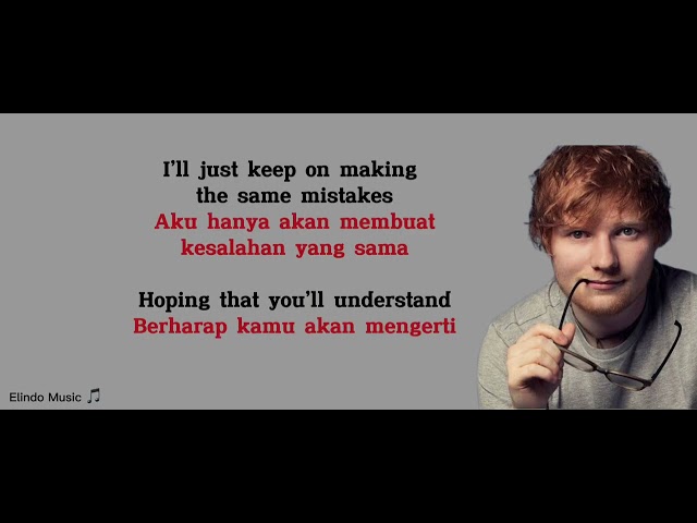 Ed Sheeran - Thinking Out Loud | Lirik lagu dan Terjemahan class=